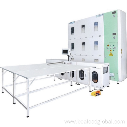 Automated Quilt Filling Machine